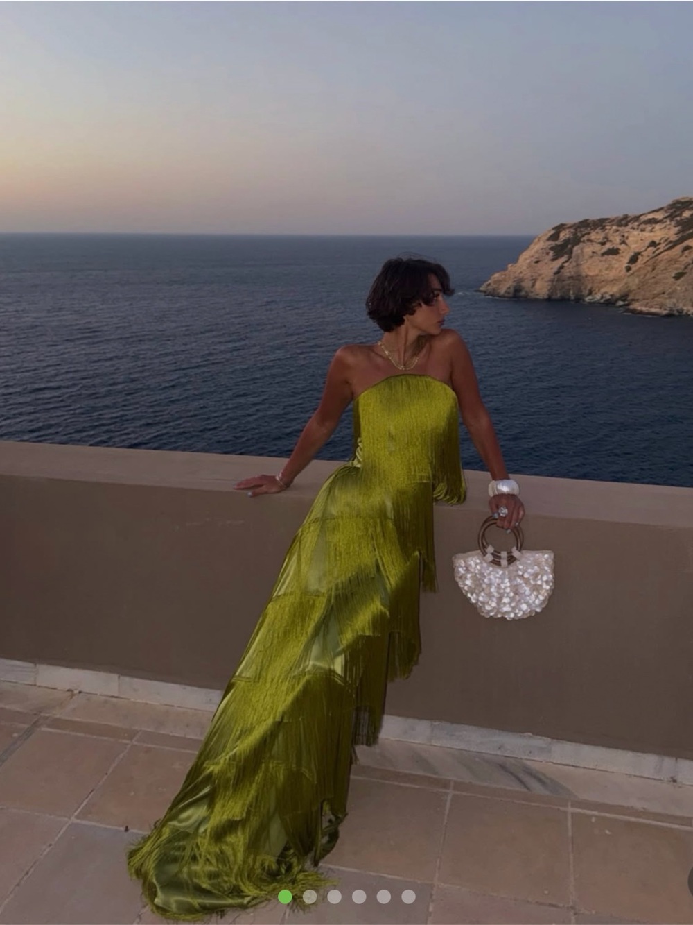 Matters Monroe Pistachio Dress